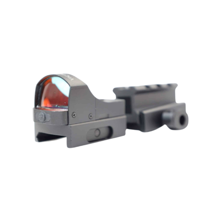 Micro Red Dot Sight with Picatinny Rail Mount and Riser