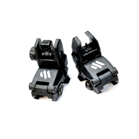 Front and Rear Polymer Backup Sights