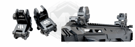 Front and Rear Polymer Backup Sights