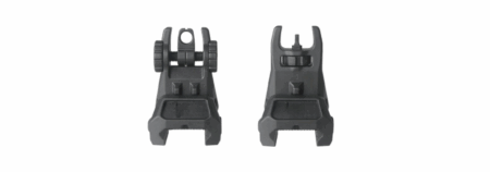 Front & Rear Polymer Flip Up Sight
