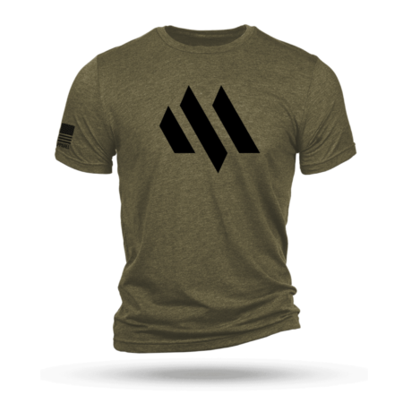 Meta Tactical T-Shirt OD Green with Black Logo