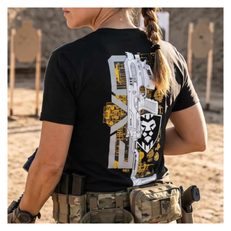 CAA ENGINEER BLACK T-SHIRT