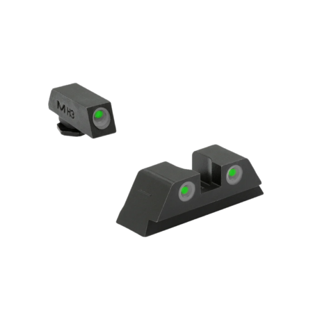 TRU-DOT® Self-Illuminated fixed pistol night sights